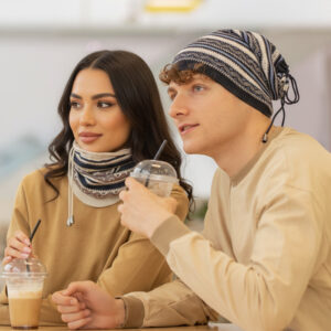 کلاه گردنی طرح وینتیج 30114