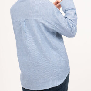 شومیز لینن راه راه زنانه 3001491