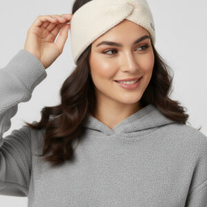 هدبند بافتنی پروانه ای 34033